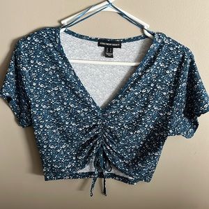STREETWEAR SOCIETY Floral Synch Crop Top